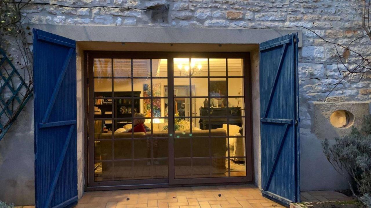 La Maison Bleue Varzy Exteriör bild